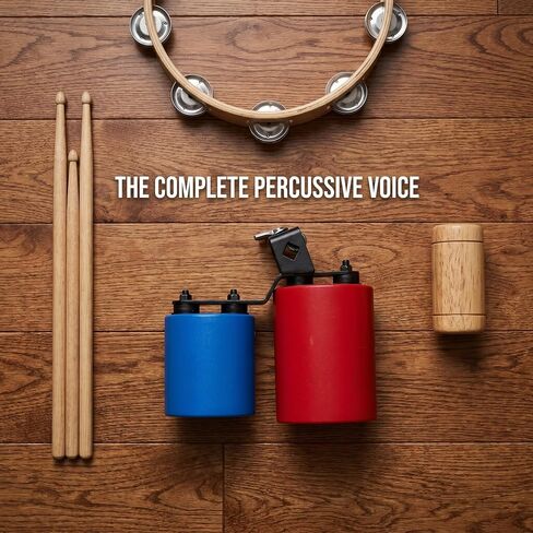 Kisangel 1 Set Double Tone Cowbell, Bicolor High Mid Cowbell Percussion, Twin Cow Bell Instrument, Mounted Hand Percussion, Drum Set Accessory for Band Practice in Saudi Arabia