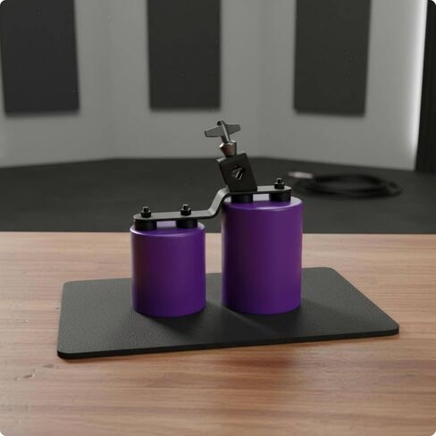 Double Drum Black Metal Hardware Musical Instrument Matte Finish Children's Toy for Mounting, Green And Red in Kuwait