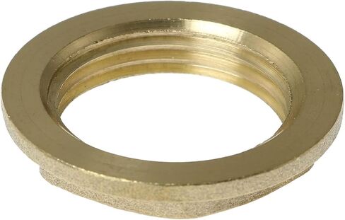 2pcs 3/4" Female Thread Brass Pipe Flange Hex Lock Nut for Pipe Application and Connection in Kuwait