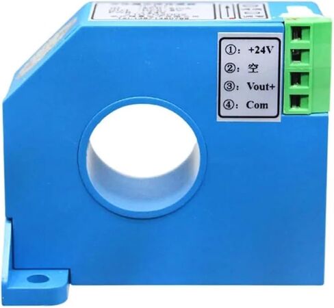 فتحة 25 مم DC24V وحدة استشعار تيار التسرب بدون تدفق تيار متردد، كاشف جهاز إرسال الطاقة لمراقبة التسرب، نطاق 0-1200 مللي أمبير، مخرج 0-10VDC 4-20 مللي أمبير (0-50 مللي أمبير تيار متردد، خرج 0-10 فولت تيار مستمر) in Kuwait