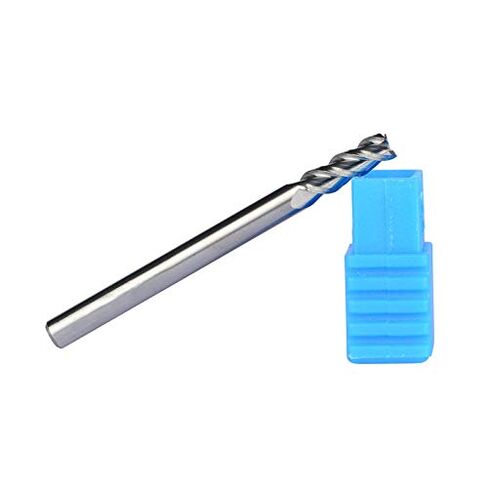 5pcs D4-4-50 Milling Cutters for Aluminum CNC Tools Solid Carbide CNC 3-Flute End Mills Router Bits,Aluminum Composite Panels in Kuwait
