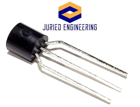 2N2222A 2N2222 2222 ترانزستور BJT NPN 75V 0.6A 625mW 3-Pin TO-92 ترانزستورات ثنائية القطب من السيليكون الفوقي من الدرجة التجارية - تم تصنيعها في ألمانيا (عبوة من 10 قطع) in Kuwait