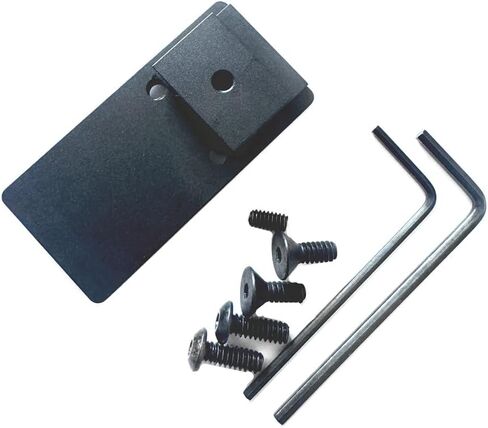 Red Dot Scope Mount Plate for 1911 with Novak Cut, Compatible with Vortex Viper, Venom, Docter, Noblex, 407K, 507K, Aluminum, Black in Kuwait