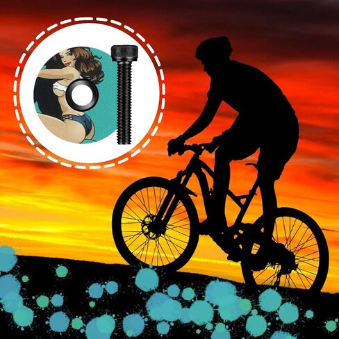 Bike Headset Top Cap with Screw, 1 PCS, Aluminum Alloy | Bicycle Stem Cover Cap, For 1 1/8 Fork Tube, Road Touring Gravel Commuter Urban, Fitness Enthusiast in Kuwait