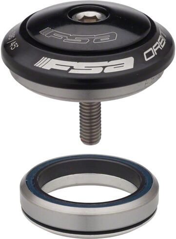 FSA Orbit is-CX Integrated 1-1/8" CX Headset, Black | bike-headsets-and-accessories in Kuwait