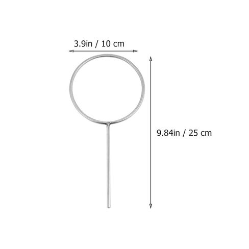 PartyKindom 3pcs Laboratory Stainless Steel Support Closed Retort for Chemistry and Biology Experiments and Metalware in Kuwait