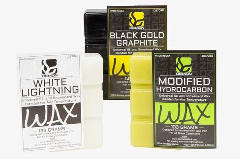 DEMON UNITED USA Platinum Edition V22 Ski & Snowboard Tuning Kit, Demon Performance Wax, Ski Hot Wax Iron, Edge Tuner, Nylon Brush, & More! in Kuwait