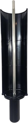 One Ball ROTO-Brush Handle with Guard ONLY 11"/for Snowboard/SKI WAXING Brush in Kuwait