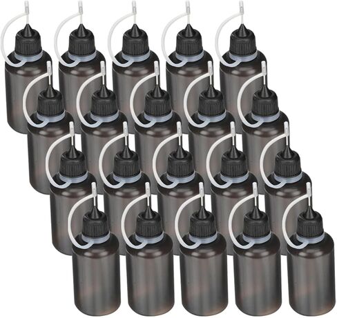 PRETYZOOM 20pcs 30ml Needle Tip Squeeze Bottles Applicator Bottles Precision Glue Dispenser for Craft and Industrial Use in Saudi Arabia