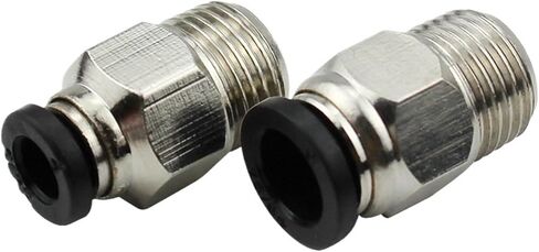 هوائي سريع موصل صغير POC4-M5/PL6-M5C PU6mm أنبوب الغاز 1 قطعة (PC4-M6) in Kuwait