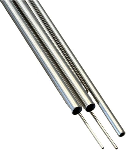 316 Stainless Steel Thin-wall Capillary Tube, OD 0.8–5mm, Specially For Industrial Instrumentation Piping 2pc(OD2.5 ID1.9) in Saudi Arabia