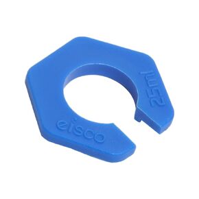 واقيات أسطوانات EISCO 10PK، تناسب أسطوانات قياس 25 مل - شكل ABS سداسي، بلاستيك - عبوة من 10 واقيات in Kuwait