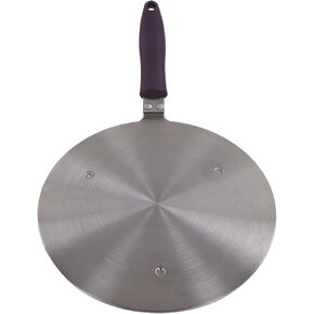 with Handle 19.5 Cm – Compatible with Iron and Ceramic Pots for Induction and Gas Cookers Ion Plate,Gas Cooker Heat Diffuser,Portable Cooking Plate,Premium Stainless Steel Cookware (20#) in Saudi Arabia