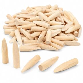 100PCS Solid Wood Pocket Hole Plugs, 3/8 Inch Pocket Screw Jig Plugs Pine Wood Plugs Woodworking Tool for Pocket Hole Jig Accessories, Various Woodworking Projects in Kuwait