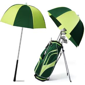 2 Pack Golf Bag Umbrella Golf Club Umbrella Flex Spring Top Telescoping for Rain Protection, 54" Extended 36" Collapsed Shaft with Rubber Grip in Saudi Arabia