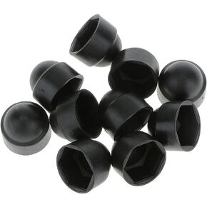 10 Pieces Dome Nut Hexagonal Heavy Duty Nylon Covers Weather Tamper Resistant Suitable for Outdoor Equipment Industrial Use, M8x14mm in Kuwait