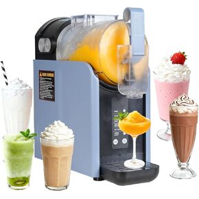 Lifecreek 98oz Slushie Machine for Home with No Ice Needed, 6 Preset Programs, Self-Cleaning Function, Quiet Operation, Perfect for Making Frozen Margaritas, Milkshakes, Smoothies, Frappes, Blue in Saudi Arabia