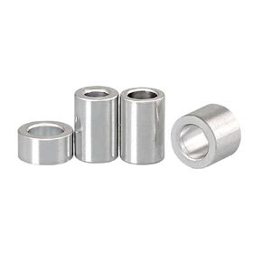 M3 M4 M5 M6 M8 Aluminum Alloy Flat Washer Gasket Sleeve Non-Threaded Stand-Off Spacer(D10x M4 (10pcs),Length 14mm) in Saudi Arabia