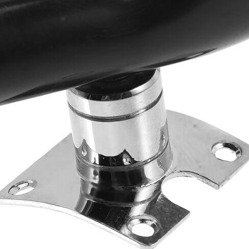 Bassoon Abs Thumb Rest Hand Support with Silver-plated Detachable Base, Black Bassoon Hand Rest Pad for Practice and Playing Accessories in Kuwait