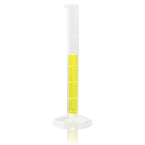 Globe Scientific 3705-10 Diamond Essentials PMP Graduated Measuring Cylinder, Class A, Tall Form, 10ml Capacity in Kuwait