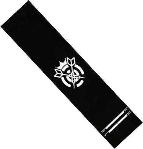 Dart Mat - Portable Non-Slip Crystal Velvet with Throw Line | Dart Oche Mat | for Recreation Center Sports Club Office Break Room Garage Dormitory Leisure in Kuwait