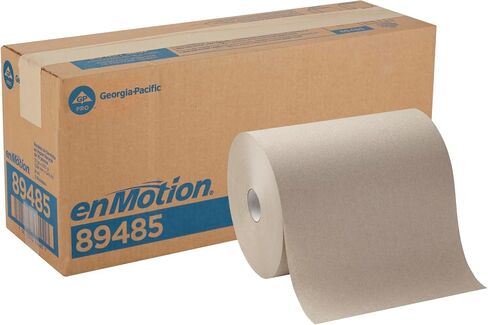 enMotion Georgia‑Pacific (by GP PRO) 10 in 800 Linear Feet Recycled Paper Towel Roll, Brown, 3‑Roll Case Paper Towel Rolls, 89485 in Kuwait