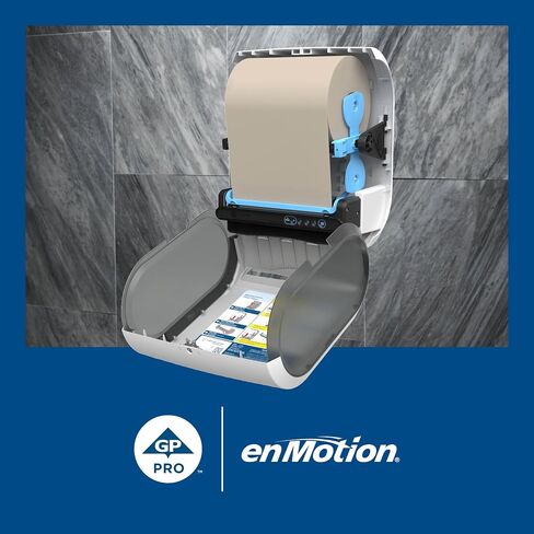 enMotion Georgia‑Pacific (by GP PRO) 10 in 800 Linear Feet Recycled Paper Towel Roll, Brown, 3‑Roll Case Paper Towel Rolls, 89485 in Kuwait