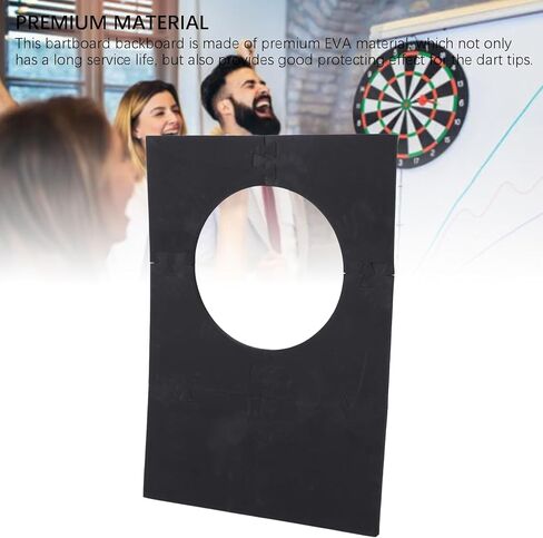Dartboard Backboard Surround Dartboard Wall Protector Splicing EVA Wall Guard 6 Piece 1 Inch Thick Fits 17.7 18 in Boards with Easy Install for Home Bar Game Room Club in Kuwait