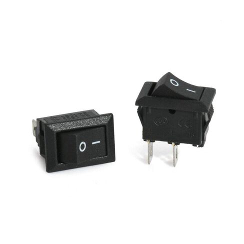 2X On/Off Switch 12V DC Black Rocker 3/4" x 1/2" L x W Rectangular Opening SizeF in Kuwait
