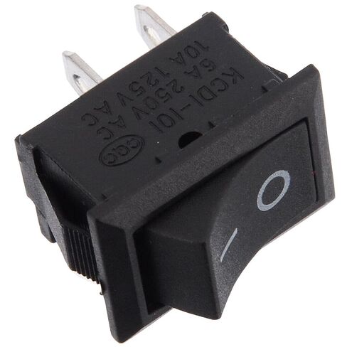 2X On/Off Switch 12V DC Black Rocker 3/4" x 1/2" L x W Rectangular Opening SizeF in Kuwait