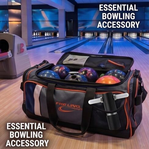 Bowling Ball Finger Insert Removal Tool with Protective Sleeve, 31/32" Diameter 304 Stainless Steel Bowling Grip Remover, Safety Cover Included for Tool Protection & User Safety (Black) in Kuwait