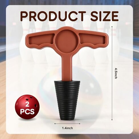 2 Pack Bowling Tape Insert Puller Tool, Grip Switch Remover with Locking Key Thumb & Finger Insert Removal Tool for Bowling Balls Bowling Accessories for Men Women in Kuwait