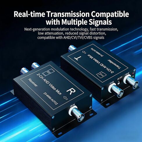 ordinarYone 2 Channel Coaxial Multiplexer Expander For Clear Camera Signals Mixer With Metal Housing And Broad Compatibility in Kuwait