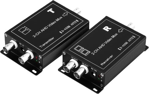 ordinarYone 2 Channel Coaxial Multiplexer Expander For Clear Camera Signals Mixer With Metal Housing And Broad Compatibility in Kuwait