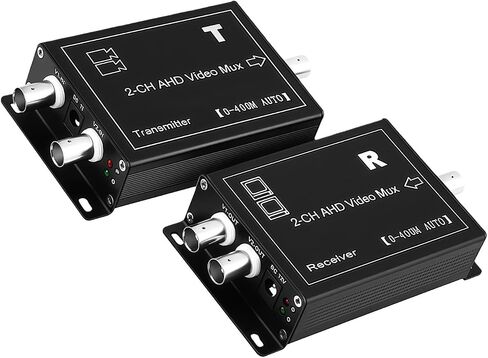 ordinarYone 2 Channel Coaxial Multiplexer Expander For Clear Camera Signals Mixer With Metal Housing And Broad Compatibility in Kuwait