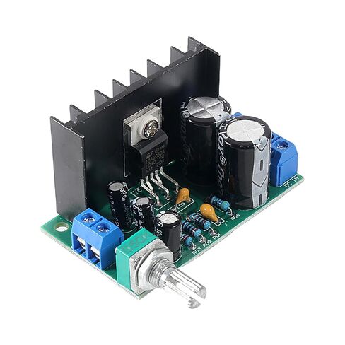 2pcs TDA2050 Mono Audio Amplifier Module, 5W-120W DIY Amp Board with Volume Potentiometer, DC/AC 5-24V Input, 4-16Ω Speaker Output for Home Theater & DIY Audio Upgrade in Kuwait