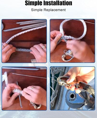 4pcs Snap Shackle for Sailing Halyard, 3.5 Inch Clevis Swivel Jaw, 316 Stainless Steel Quick Release for Sailing Rigging Shackles Marine Hardware in Kuwait