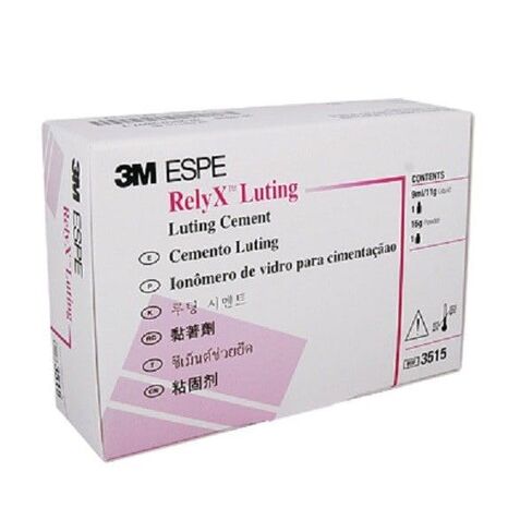3M ESPE 3515 RelyX Hybrid Glass Ionomer Luting Cement Fast Set Kit Powder Liquid in Kuwait
