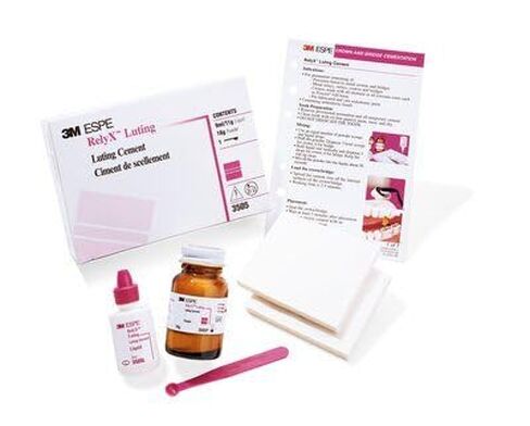 3M ESPE 3515 RelyX Hybrid Glass Ionomer Luting Cement Fast Set Kit Powder Liquid in Kuwait