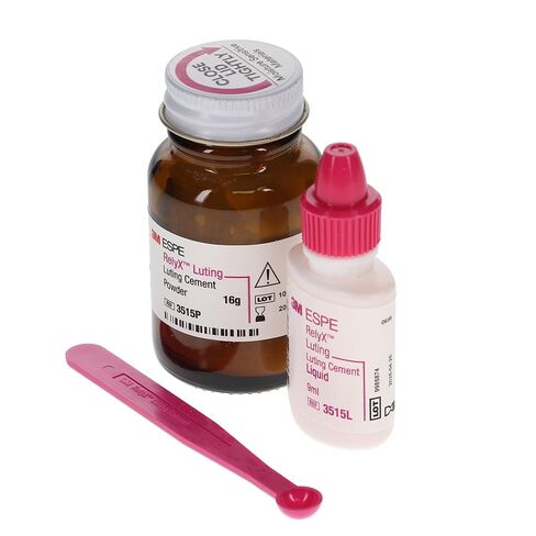 3M ESPE 3515 RelyX Hybrid Glass Ionomer Luting Cement Fast Set Kit Powder Liquid in Kuwait