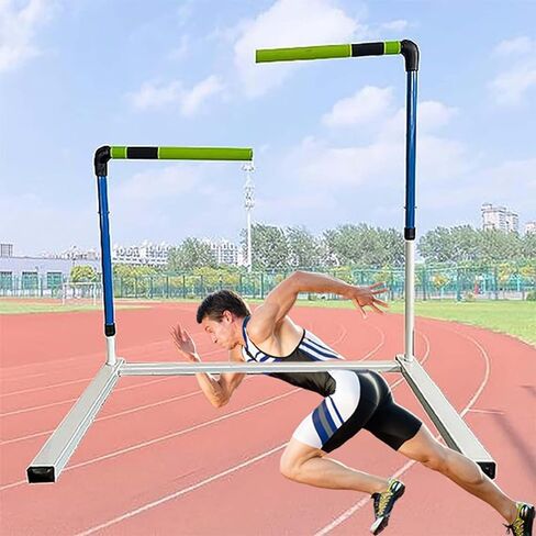 Height Adjustable Hurdles, Detachable Training Equipment Hurdles Easy to Install, Adjustable Track Field Hurdles for Soccer Basketball Hockey and More Sports Agility, A in Kuwait