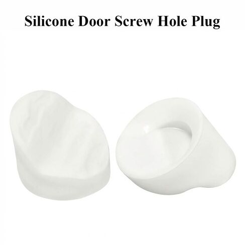 50 Pcs Door Window Screw Hole Plugs White Frame Plug Entry Door Plug Diameter Screw Hole Covers for Frame in Kuwait
