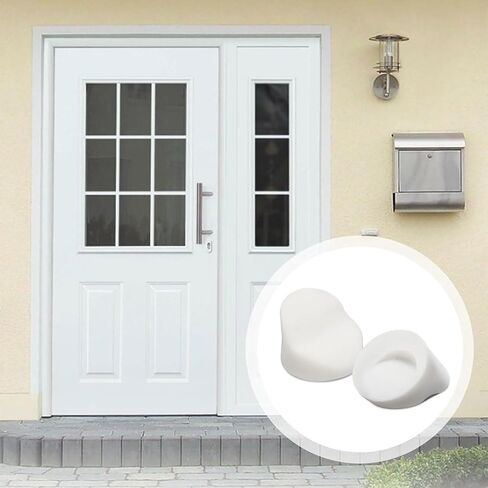 50 Pcs Door Window Screw Hole Plugs White Frame Plug Entry Door Plug Diameter Screw Hole Covers for Frame in Kuwait