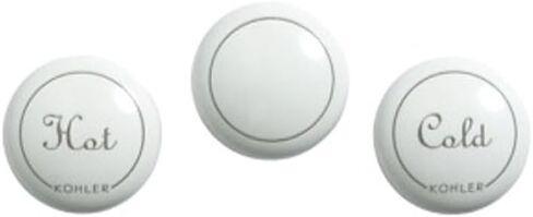 قطعة غيار لـ Kohler 1077792-96 زر توصيل بمقبضين - بسكويت in Kuwait