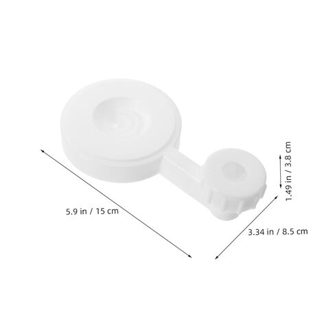 ERINGOGO 2pcs Plastic Separatory Funnel Stand Holder Dual Holes, Adjustable Height Lab Apparatus Rack for Educational and University Chemical Experiments in Kuwait