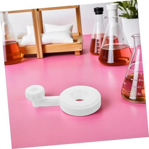ERINGOGO 2pcs Plastic Separatory Funnel Stand Holder Dual Holes, Adjustable Height Lab Apparatus Rack for Educational and University Chemical Experiments in Kuwait