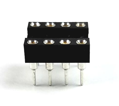 Burr Brown OPA134PA OPA134 IC Operational Amplifier & 8-Pin DIP Sockets with Machined Contact Pins (Pack of 10) in Kuwait
