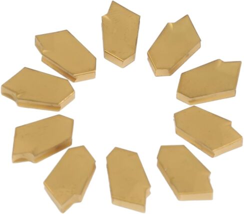 Lathe Cut-Off Grooving Parting Tool Holder with 10 GTN-3 SP300 Carbide Inserts, 110 mm Blade Length, 3 mm Blade Width, CNC Slotting Blade for Semi-Finishing Steel, High Hardness and Wear Resistance in Saudi Arabia