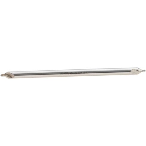 Hertel Combo Drill & غاطس، رقم 3، قطر الجسم 1/4 بوصة، HSS، قطر نقطة 7/64 بوصة، زاوية 118 درجة، تشطيب مصقول لامع، 5 بوصة OAL in Kuwait