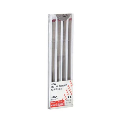 GC America GC-000253 New Metal Strip, #200 Mesh, Extra Coarse (Pack of 12) in Kuwait